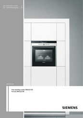 Siemens HR423213N Instruction Manual