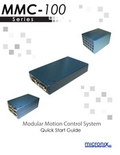 Micronix MMC-100 Series Quick Start Manual
