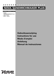 Nova 121001 Instructions For Use Manual