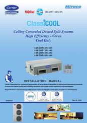 Carrier ClassiCOOL 53KDHT60N-518 Instruction Manual