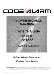 Code Alarm caSEC Owner's Manual