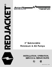 Accu-Flo Meter Service Red Jacket UMP150S1 Installation, Operation, Service & Repair Parts