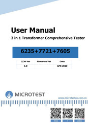 Microtest 6235 User Manual