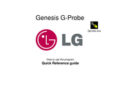 LG Genesis G-Probe Quick Reference Manual