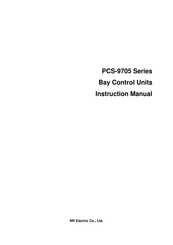 NR Electric PCS-9705B Instruction Manual