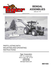 Tiger JD6 E Series Mounting And Operating Instructions