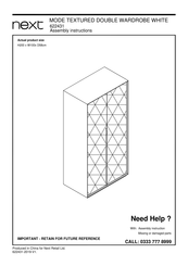 Next 622431 Assembly Instructions Manual