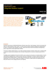 ABB Modbus AN00198 Introduction Manual
