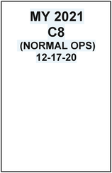 Chevrolet Corvette C8 2021 Manual