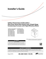 Ingersoll-Rand A951X060BD3SAA Installer's Manual