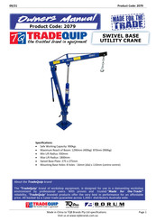 TradeQuip 2079 Owner's Manual