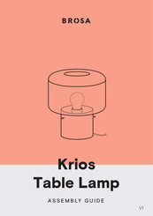 Brosa Krios Assembly Manual