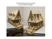Laser Dollhouse Designs The Little Nikki Assembly Instruction Manual