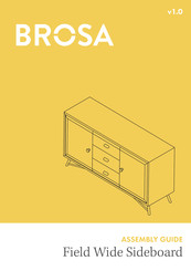 BROSA Field Wide Sideboard Assembly Manual
