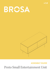 BROSA Proto Small Entertainment Unit Assembly Manual