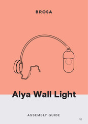 BROSA Alya Wall Light Assembly Manual