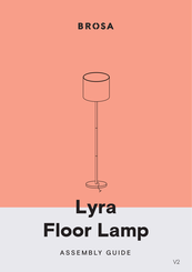 Brosa Lyra Floor Lamp Assembly Manual