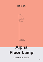 BROSA Alpha Floor Lamp Assembly Manual