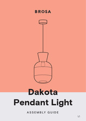 Brosa Dakota Pendant Light Assembly Manual
