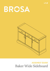 BROSA Baker Wide Sideboard Assembly Manual