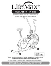 Lifemax QM894 Owner's Manual & Assembly Instructions