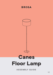 Brosa Canes Floor Lamp Assembly Manual