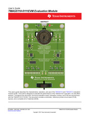 Texas Instruments TMAG5110-5111EVM User Manual