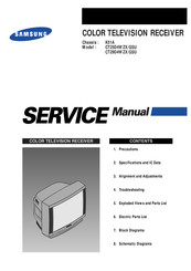 Samsung CT29D4WZX/GSU Service Manual