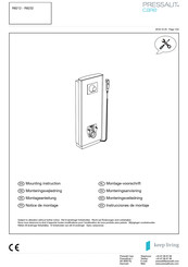 Pressalit Care R8212 Mounting Instruction