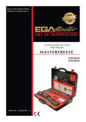 Ega Master MASTERFREEZE Operating Instructions Manual