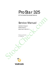 Varian ProStar 325 UV-Vis Service Manual