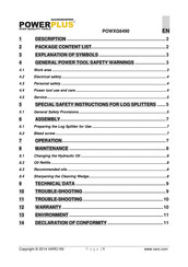 VARO POWERplus GardenPro POWXG6490 Manual