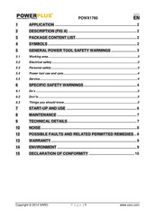 VARO POWERplus POWX1760 Manual