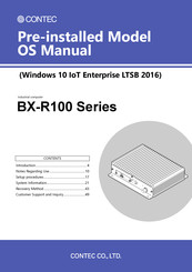 Contec BX-R100 Series Manual