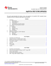 Texas Instruments bq2415x User Manual