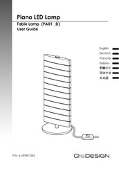 QisDESIGN PA01 D User Manual