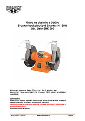 SHARKS SH 150W Instruction For Operation And Maintenance