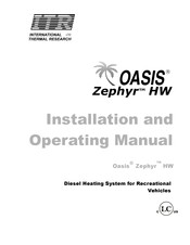 ITR Oasis Zephyr Oasis Zephyr HW Installation And Operating Manual