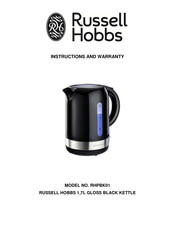 Russell Hobbs RHPBK01 Instructions And Warranty