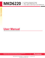 Acnodes MKD6220 User Manual