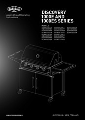 Beef Eater BDBG420SA Assembly And Operating Instructions Manual