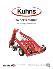 Kuhns mfg AF10 Owner's Manual