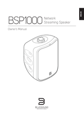 Bluesound Professional BSP1000 Owner's Manual