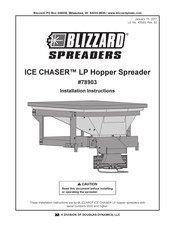 Blizzard ICE CHASER 78903 Installation Instructions Manual