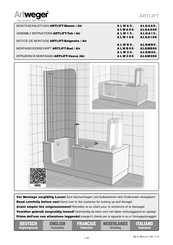 Artweger ARTLIFT ALGMB0 Assembly Instructions Manual