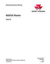 MASSEY FERGUSON 9222VE Workshop Service Manual