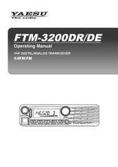 Yaesu FTM-3200DR Operating Manual
