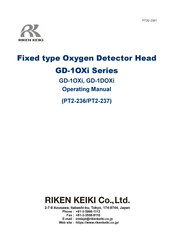 Riken Keiki PT2-236 Operating Manual