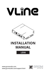 GROM Audio VLINE LEX6 Installation Manual