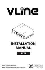 GROM Audio VLINE LEX4 Installation Manual